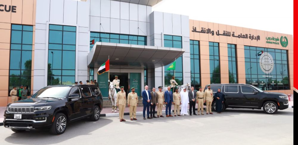 Dubai Police introduces Jeep Grand Wagoneer to patrol fleet