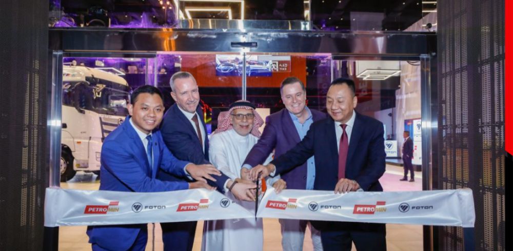 Petromin Foton inaugurates its first showroom in Saudi Arabia
