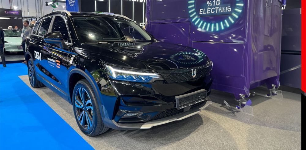 Skywell ET5 Showcased at Mobility Live Middle East 2024